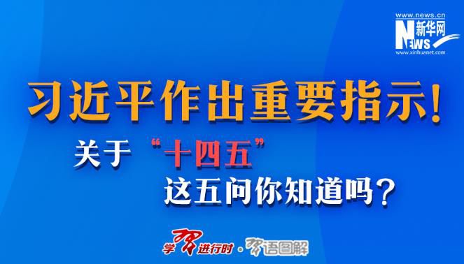 习近平对“十四五”规划编制工作作出重要指示